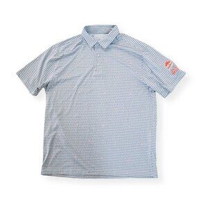 Under Armour UA The Playoff Polo Golf Shirt Men's L Performance Grey‎ (Read)
